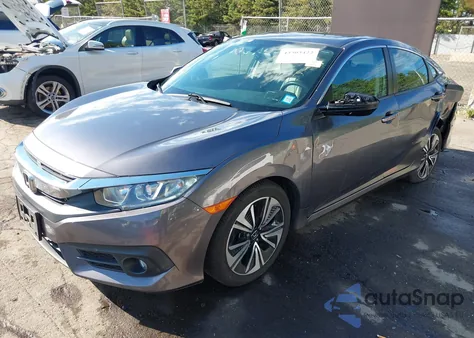 2017 Honda Civic Ex-L z USA, uszkodzony, nr VIN 2HGFC1F7XHH658705